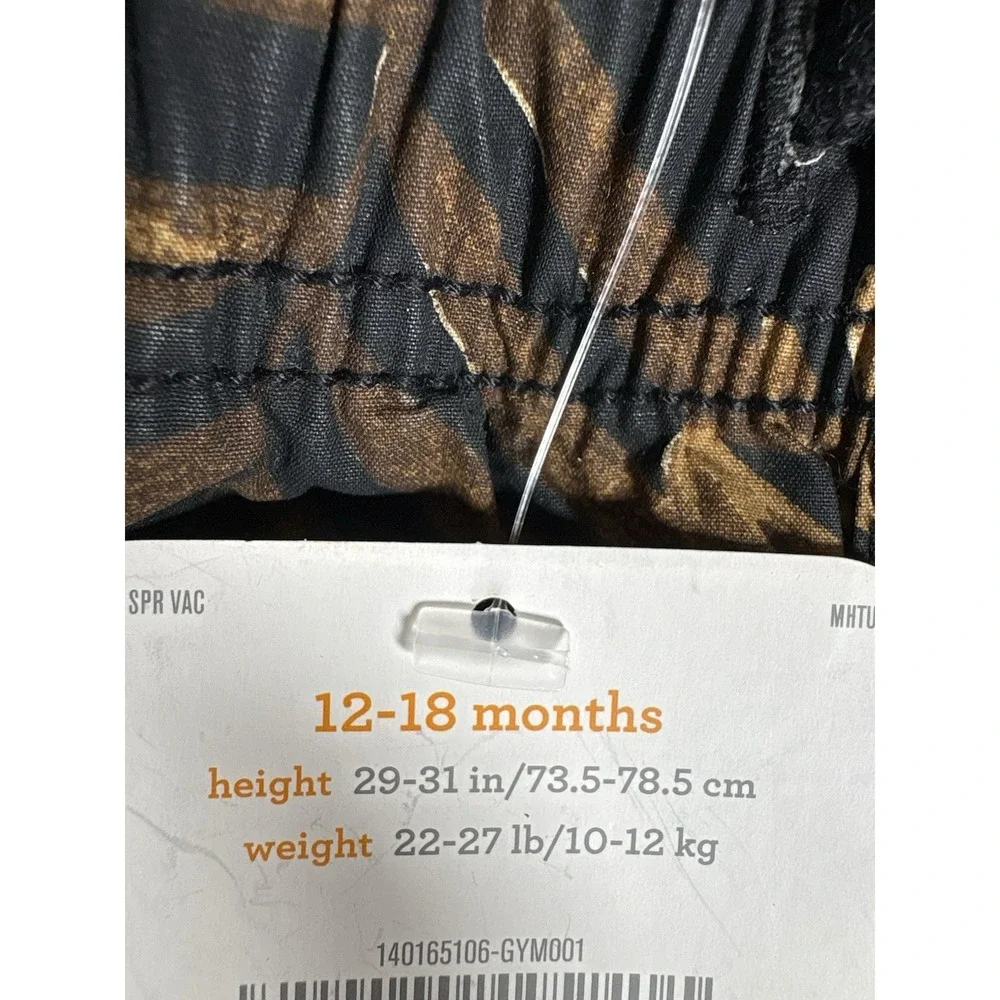 Gymboree Boys Hawaiian Tropical Palm Leaf Shorts 12-18 Months NWT